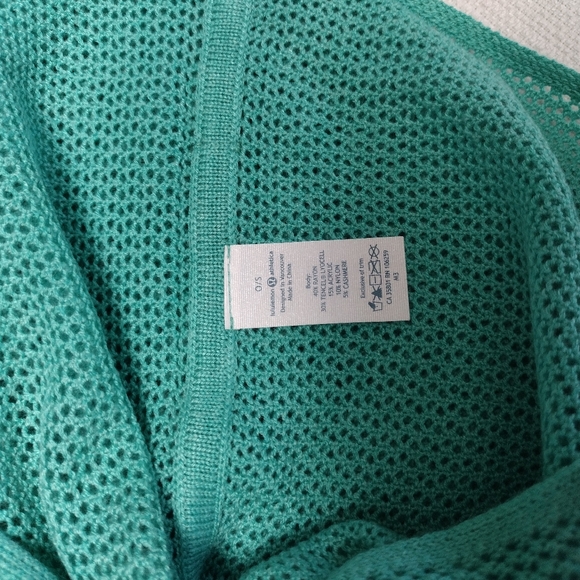 Lululemon Om Onward Scarf Heathered Bali Breeze - Picture 3 of 6